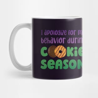 Cookie Season Apology Mug